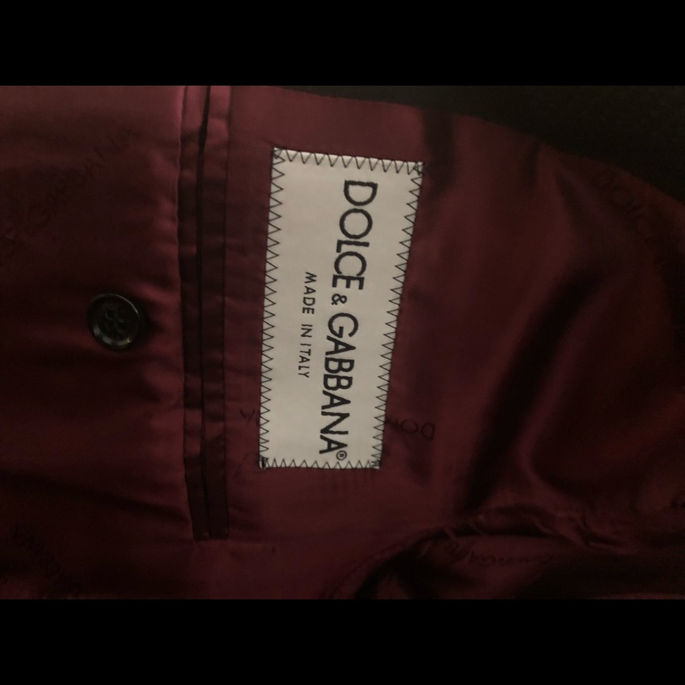 Men’s Dolce & Gabbana One Button Suit